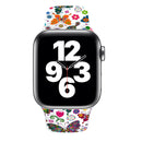 Single Nail Printing Watch Band For Apple Watch Series 7 41mm / 6&SE&5&4 40mm / 3&2&1 38mm(A29)