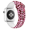 Single Nail Printing Watch Band For Apple Watch Series 7 41mm / 6&SE&5&4 40mm / 3&2&1 38mm(A37)