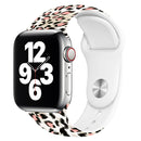 Single Nail Printing Watch Band For Apple Watch Series 7 41mm / 6&SE&5&4 40mm / 3&2&1 38mm(A38)
