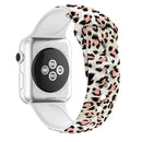 Single Nail Printing Watch Band For Apple Watch Series 7 41mm / 6&SE&5&4 40mm / 3&2&1 38mm(A38)