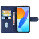 For Asus Zenfone 9 Leather Phone Case(Blue)