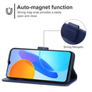 For Asus Zenfone 9 Leather Phone Case(Blue)
