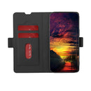 For OPPO Reno 8 Pro+ 5G Twill Texture Side Button Leather Phone Case(Black)