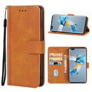 For Huawei Mate 50 Pro Leather Phone Case(Brown)