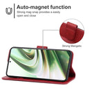 For OnePlus 10T Leather Phone Case(Red)