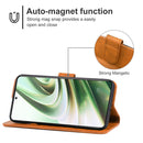 For OnePlus 10T Leather Phone Case(Brown)