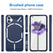 For Nothing Phone 1 Brushed Texture Carbon Fiber TPU Phone Case(Blue)