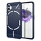 For Nothing Phone 1 Brushed Texture Carbon Fiber TPU Phone Case(Blue)