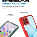 For Realme C21 360 Degrees Full Coverage Phone Case(Red)