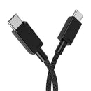100W USB-C / Type-C to USB-C / Type-C Fast Charging Data Cable, Length:3m(Black)