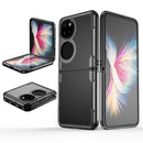 For Huawei P50 Pocket Carbon Brazed TPU Drop Protection Phone Case(Black)