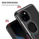 For Huawei P50 Pocket Carbon Brazed TPU Drop Protection Phone Case(Red)