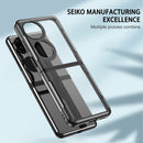 For Huawei P50 Pocket Carbon Brazed TPU Drop Protection Phone Case(Red)