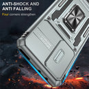For Xiaomi 12 Pro Armor PC + TPU Camera Shield Phone Case(Grey)
