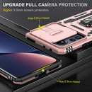 For Xiaomi 12 Pro Armor PC + TPU Camera Shield Phone Case(Rose Gold)