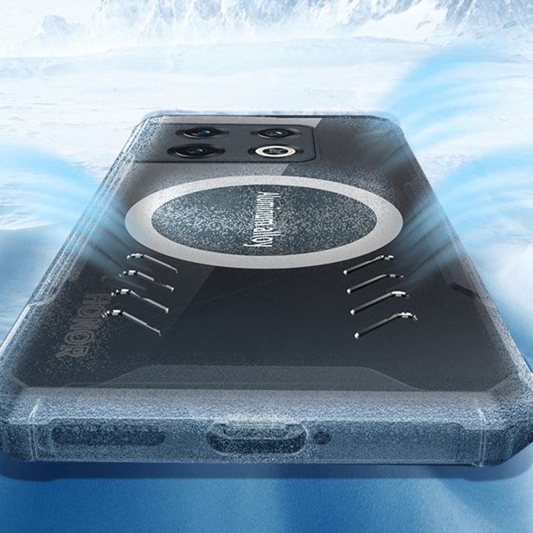 For OnePlus 10 Pro Gaming Cooling Phone Case(Blue)