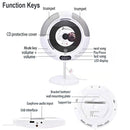 Kecag KC-607 Wall Mounted Bluetooth Compact Disc Album CD Player(White)