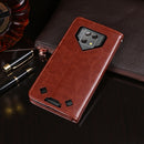 For Blackview BV9800 Pro idewei Crazy Horse Texture Horizontal Flip Leather Case with Holder & Card Slots & Wallet(Yellow)