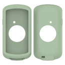 For Garmin Edge 1040 Full Back Cover Stopwatch Silicone Case(Ice Lake Green)