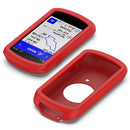 For Garmin Edge 1040 Full Back Cover Stopwatch Silicone Case(Red)