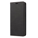 For Samsung Galaxy S21 FE 5G Wristband Magnetic Leather Phone Case(Black)
