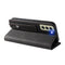 For Samsung Galaxy S21 FE 5G Wristband Magnetic Leather Phone Case(Black)