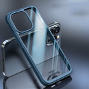 For iPhone 14 Pro Shockproof TPU + PC Phone Case(Purple)