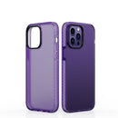 Dunjia Series TPU + PC Shockproof Phone Case For iPhone 14 Pro Max(Purple)