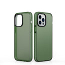 Dunjia Series TPU + PC Shockproof Phone Case For iPhone 14 Pro Max(Dark Green)