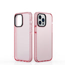 Dunjia Series TPU + PC Shockproof Phone Case For iPhone 14 Pro Max(Pink)