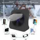 Kecag KC-806 2A Retro Bluetooth Music Disc Album CD Player, Specification:Rechargeable Version(Black)