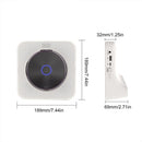 Kecag KC-806 2A Retro Bluetooth Music Disc Album CD Player, Specification:Rechargeable Version(Black)