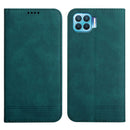 For OPPO A93 4G / F17 Pro Strong Magnetic Leather Case(Green)