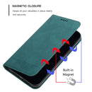 For OPPO A93 4G / F17 Pro Strong Magnetic Leather Case(Green)