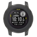 For Garmin Descent G1 Half Coverage Hollowed TPU Watch Case(Transparent Black)