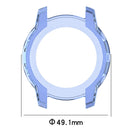 For Garmin Descent G1 Half Coverage Hollowed TPU Watch Case(Transparent Black)