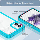 For Nothing Phone 1 Colorful Series Acrylic + TPU Phone Case(Transparent Blue)