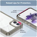 For Nothing Phone 1 Colorful Series Acrylic + TPU Phone Case(Transparent Black)