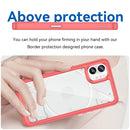 For Nothing Phone 1 Colorful Series Acrylic + TPU Phone Case(Red)