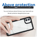 For Nothing Phone 1 Colorful Series Acrylic + TPU Phone Case(Black)
