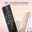 Remote Control TPU Protective Case For Xiaomi Double Button with Voice Button(Black)