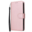 Multifunctional Horizontal Flip Leather Case with Three Card Slot For iPhone 14 Pro(Rose Gold)