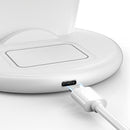W02 3 in 1 Magnetic Wireless Charger(White)