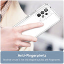 For Samsung Galaxy A53 Colorful Series Acrylic + TPU Phone Case(Transparent)