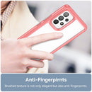 For Samsung Galaxy A53 Colorful Series Acrylic + TPU Phone Case(Red)