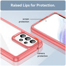 For Samsung Galaxy A53 Colorful Series Acrylic + TPU Phone Case(Red)