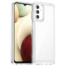 For Samsung Galaxy A13 5G Colorful Series Acrylic + TPU Phone Case(Transparent)