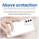 For Samsung Galaxy A13 5G Colorful Series Acrylic + TPU Phone Case(Transparent)