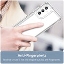 For Samsung Galaxy A13 5G Colorful Series Acrylic + TPU Phone Case(Transparent)