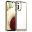 For Samsung Galaxy A13 5G Colorful Series Acrylic + TPU Phone Case(Transparent Grey)